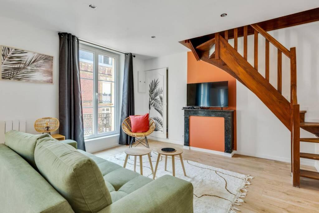 *** Le Refuge Dieppois *** Superbe Duplex Coeur De Ville Dieppe Exterior photo